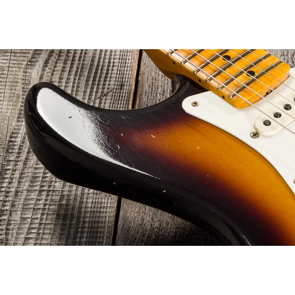 Custom Shop 1956 Stratocaster #CZ571884 - journeyman relic aged 2-color sunburst