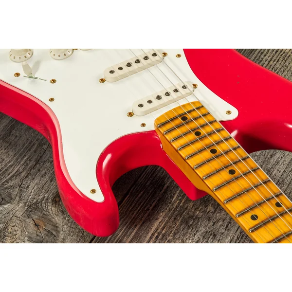 Custom Shop 1956 Stratocaster #R130433 - journeyman relic fiesta red