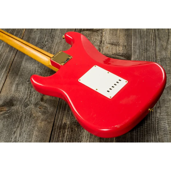 Custom Shop 1956 Stratocaster #R130433 - journeyman relic fiesta red