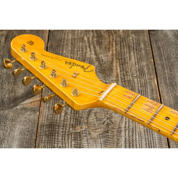 Custom Shop 1956 Stratocaster #R130433 - journeyman relic fiesta red