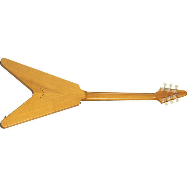 Custom Shop 1958 Korina Flying V Reissue (Black Pickguard) - vos natural
