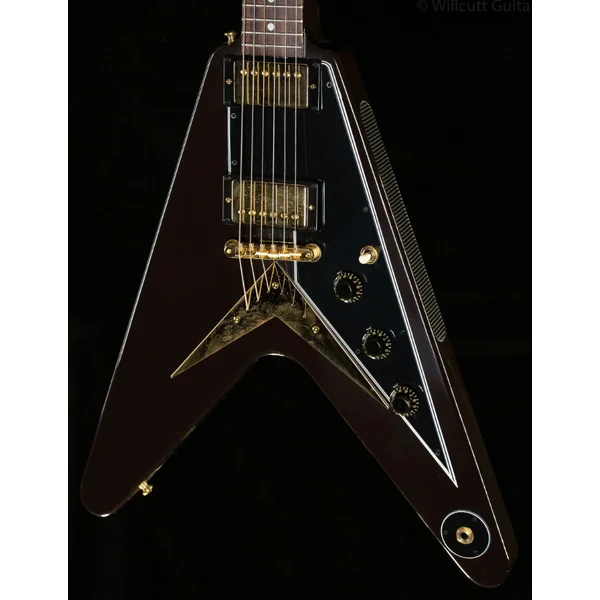 Custom Shop 1958 Mahogany Flying V Reissue - vos oxblood