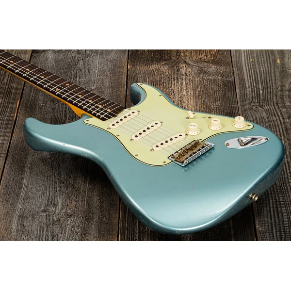 Custom Shop 1959 Stratocaster #CZ566857 - journeyman relic teal green metallic