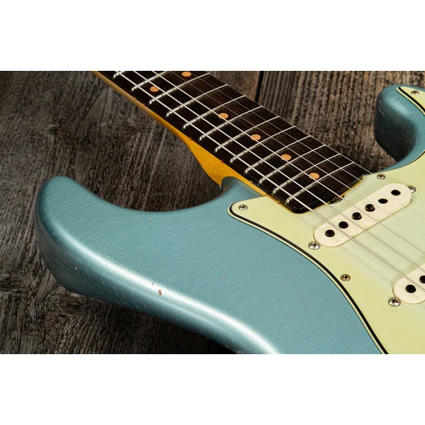 Custom Shop 1959 Stratocaster #CZ566857 - journeyman relic teal green metallic