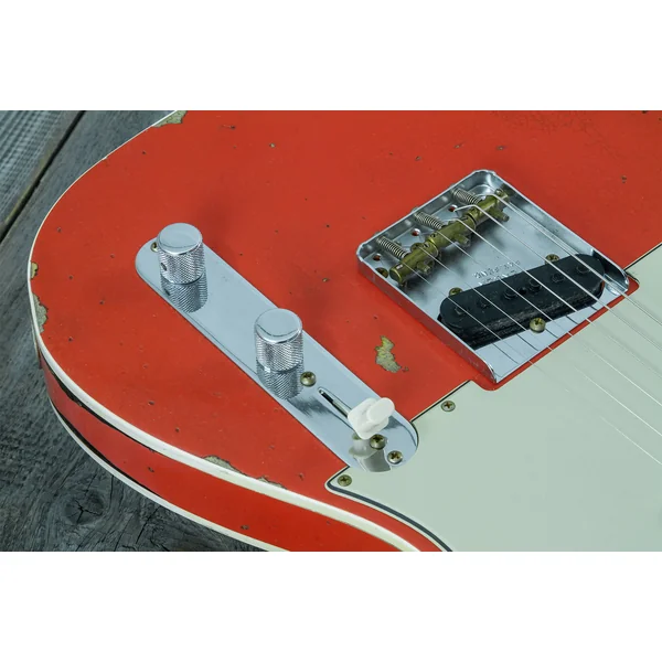 Custom Shop 1960 Telecaster Custom #CZ579562 - heavy relic tahitian coral o. 3-color sunburst