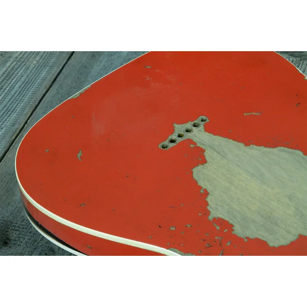 Custom Shop 1960 Telecaster Custom #CZ579562 - heavy relic tahitian coral o. 3-color sunburst