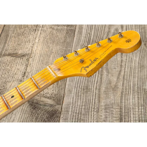 Custom Shop 70th Anniversary 1954 Stratocaster Ltd #XN4309 - heavy relic wide fade 2-color sunburst