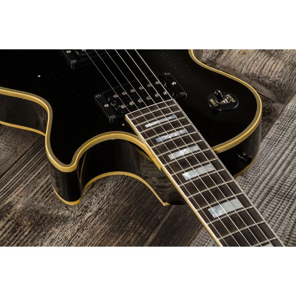 Custom Shop Kirk Hammett 1989 Les Paul Custom #KH28 - murphy lab aged ebony