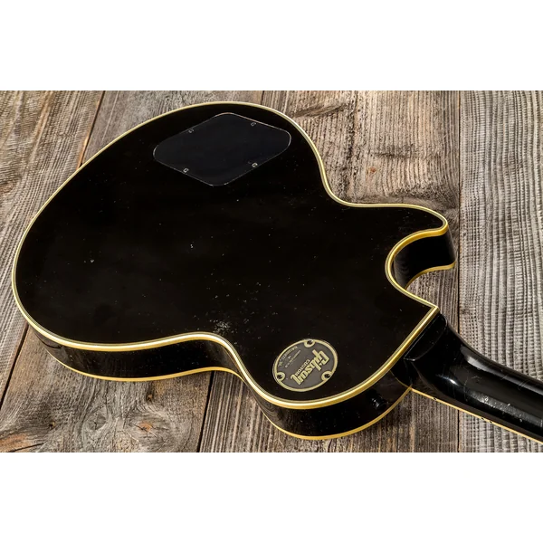 Custom Shop Kirk Hammett 1989 Les Paul Custom #KH28 - murphy lab aged ebony