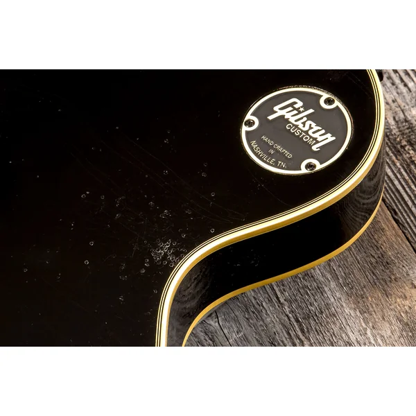 Custom Shop Kirk Hammett 1989 Les Paul Custom #KH28 - murphy lab aged ebony