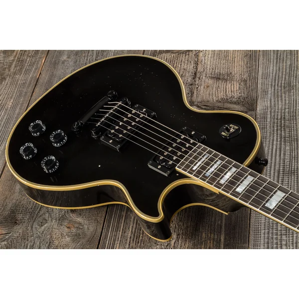 Custom Shop Kirk Hammett 1989 Les Paul Custom - murphy lab aged ebony