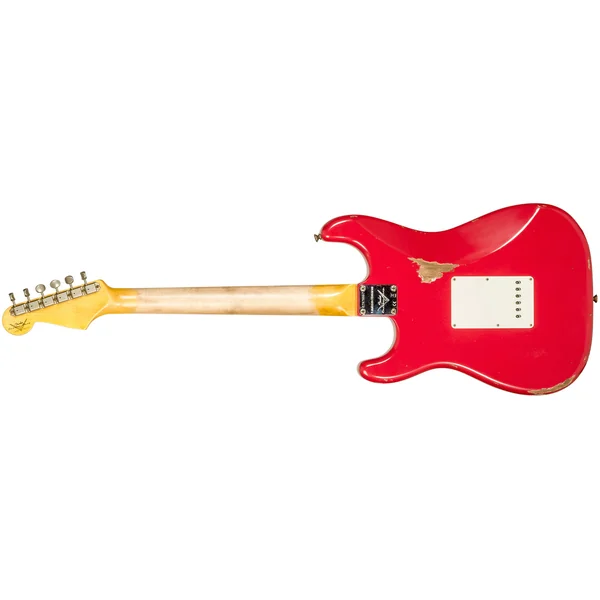 Custom Shop Late 1964 Stratocaster #CZ575557 - relic aged fiesta red