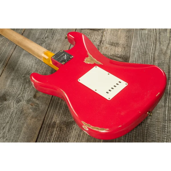 Custom Shop Late 1964 Stratocaster #CZ575557 - relic aged fiesta red