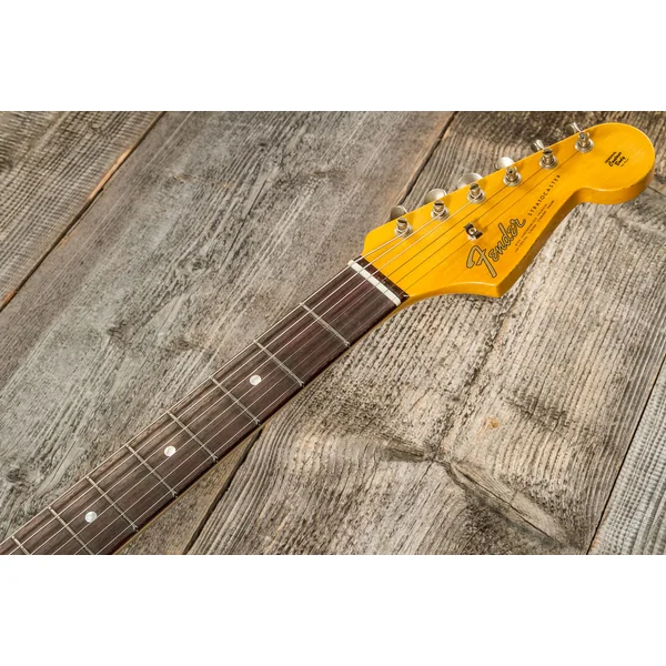 Custom Shop Late 1964 Stratocaster #CZ575557 - relic aged fiesta red