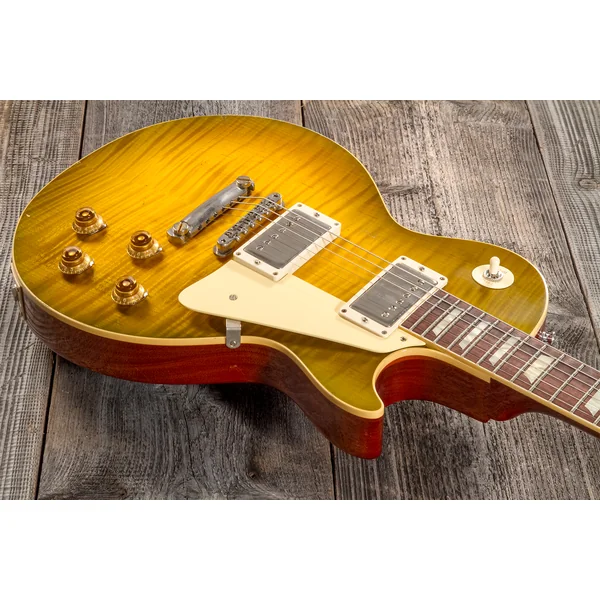 Custom Shop M2M 1959 Les Paul Standard Reissue #932154 - murphy lab light aged green lemon burst