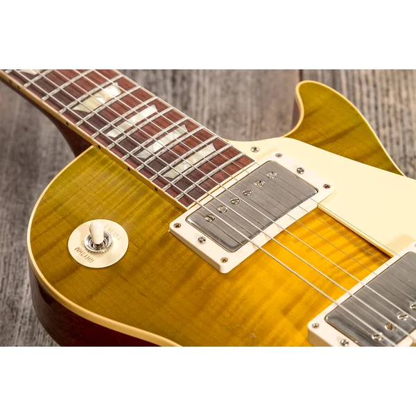 Custom Shop M2M 1959 Les Paul Standard Reissue #932154 - murphy lab light aged green lemon burst