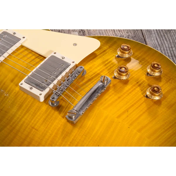 Custom Shop M2M 1959 Les Paul Standard Reissue #932154 - murphy lab light aged green lemon burst