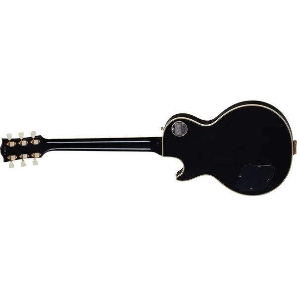 Custom Shop Murphy Lab 1957 Les Paul Custom 3-Pickup Bigsby Reissue - light aged ebony