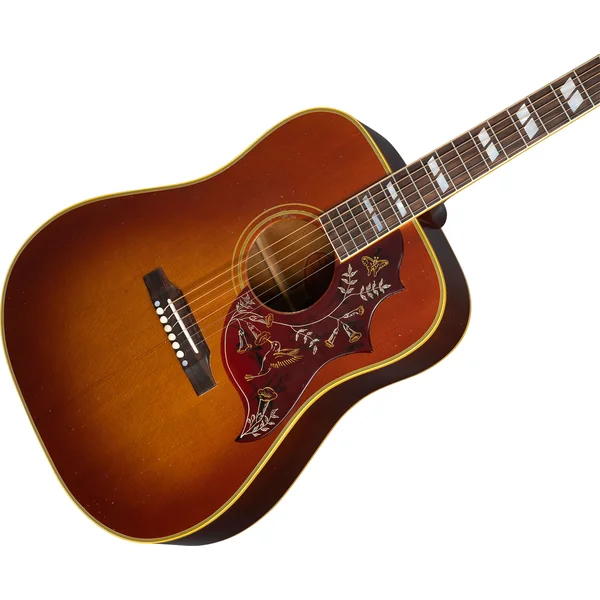 Custom Shop Murphy Lab Acoustic 1960 Hummingbird Fixed Bridge - light aged cherry sunburst