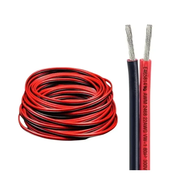 Câble de raccordement 2 conducteurs AWG 18 pour maison de poupée 1/12e