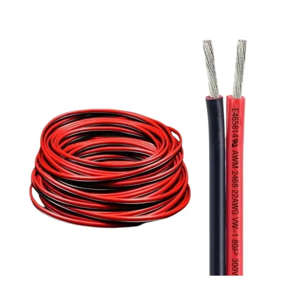 Câble de raccordement 2 conducteurs AWG 30 pour maison de poupée 1/12e