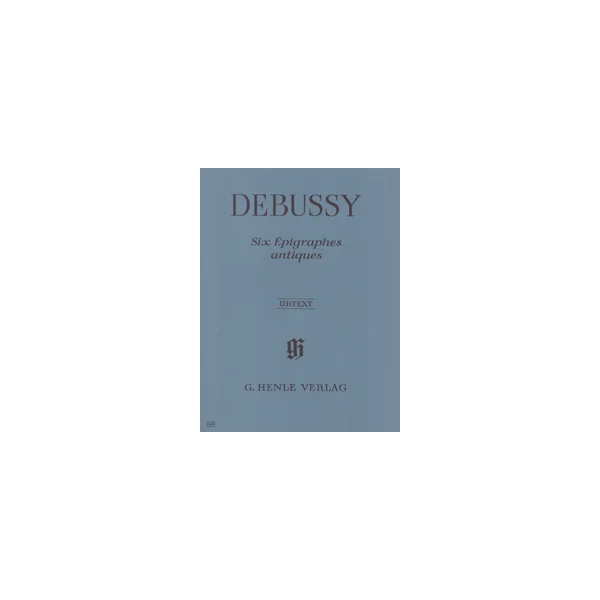 Debussy C. Epigraphes Antiques Piano