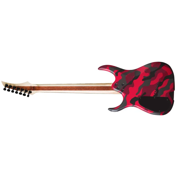 Dino Cazares DC GTR 7 Baritone - red camo
