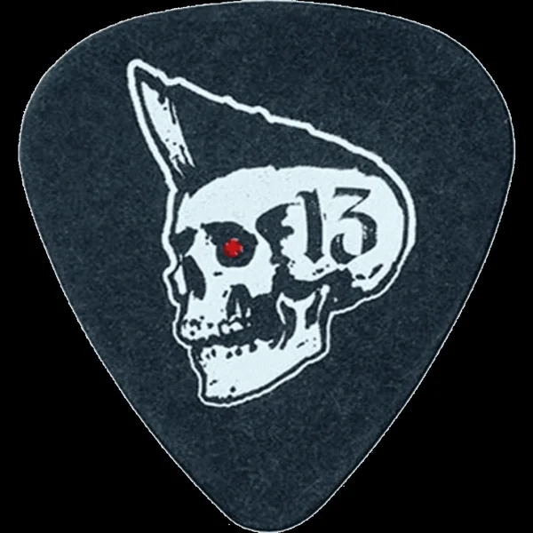 Dunlop Lucky 13 Series II, sachet de 36 #10 Psychobilly, black, 1.00 mm