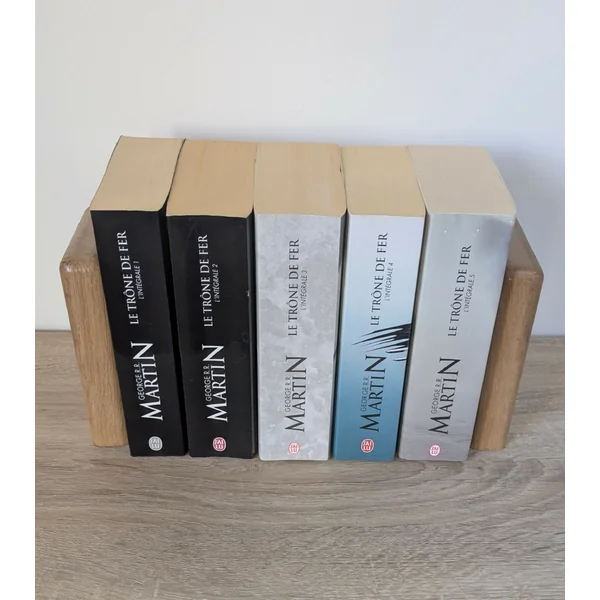 Duo de Serre-livres en Chêne Massif