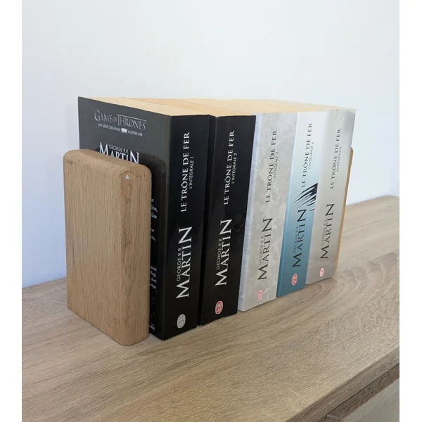Duo de Serre-livres en Chêne Massif