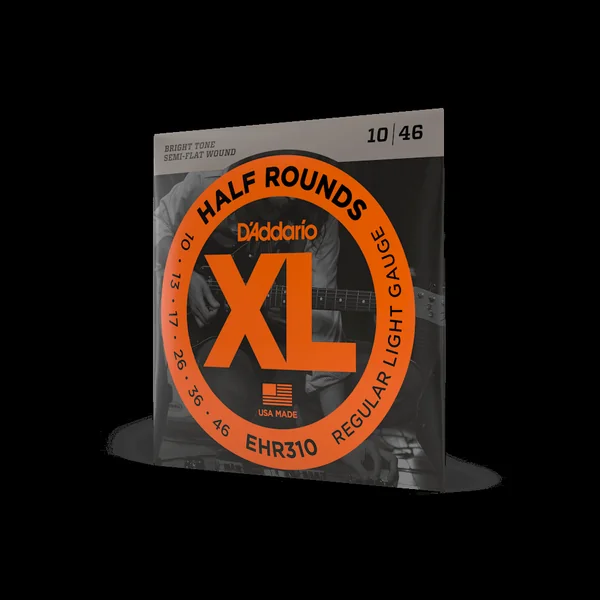 EHR310 Electric Half Rounds Regular Light 10-46 - jeu de 6 cordes