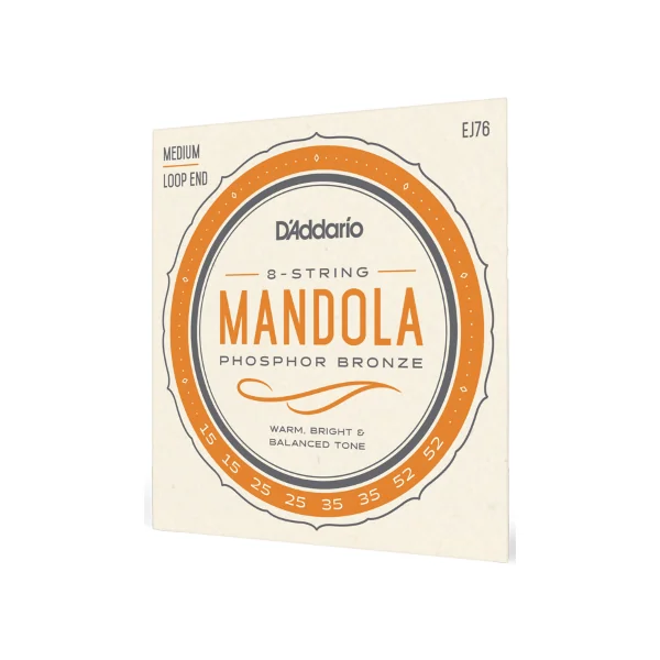 EJ76 Phosphor Bronze Mandola 15-52 - jeu de 8 cordes