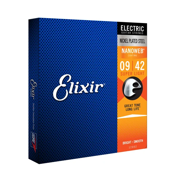 Electric (6) Nanoweb Nickel Plated Steel 09-42 - jeu de 6 cordes