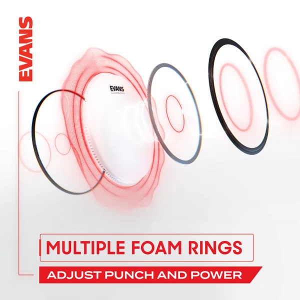 EMAD Clear Bass Batter - 20 pouces