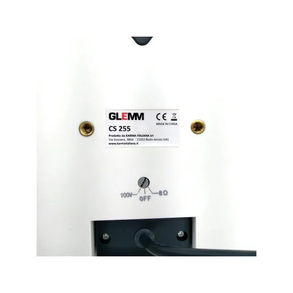 Enceinte public adress 100v ou 8 Ohms GLEMM 5'' 15w RMS IP65