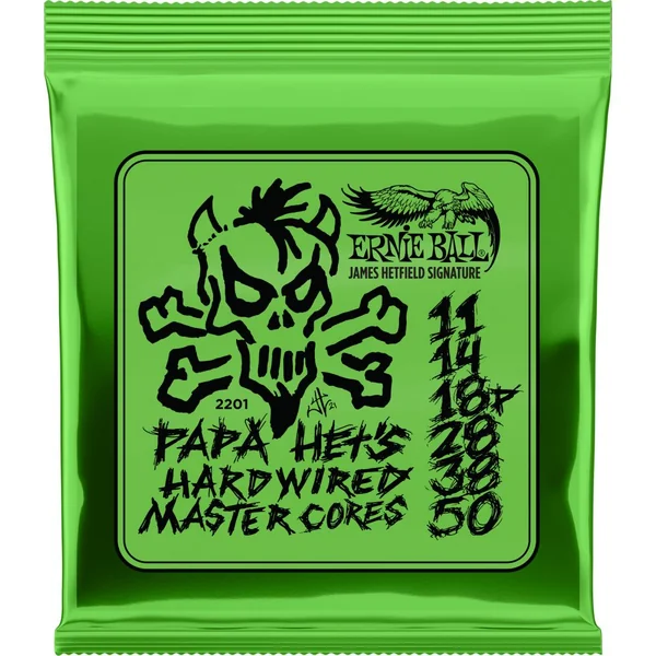 Ernie Ball Cordes électrique signature Papa Hets, James Hetfield - 11-50