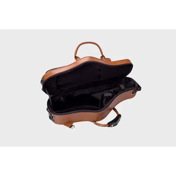 Etui pour Saxophone Alto Série Royal Nappa Brun - BroPro