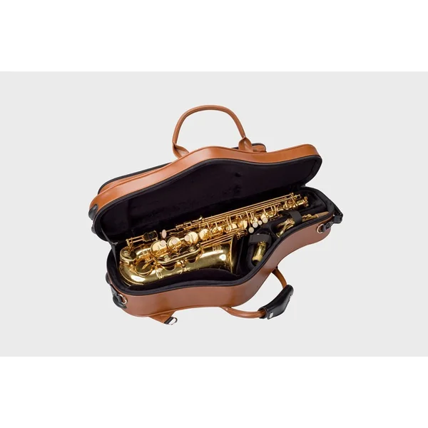 Etui pour Saxophone Alto Série Royal Nappa Brun - BroPro