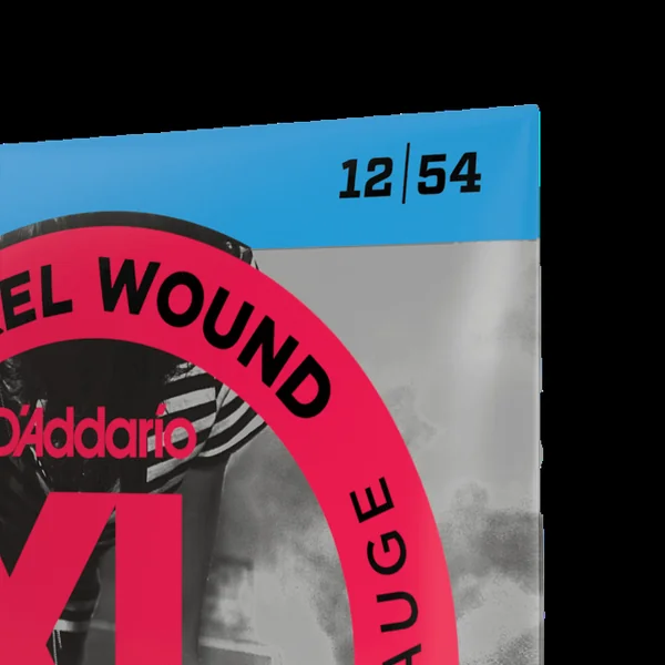 EXL145 Nickel Wound, Heavy, Plain 3rd, 12-54 - jeu de 6 cordes