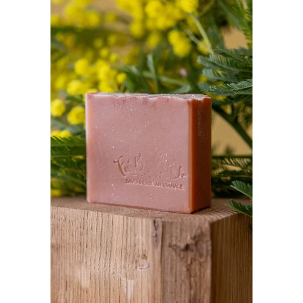 Falbala - Savon à l'argile rose, bois de Hô