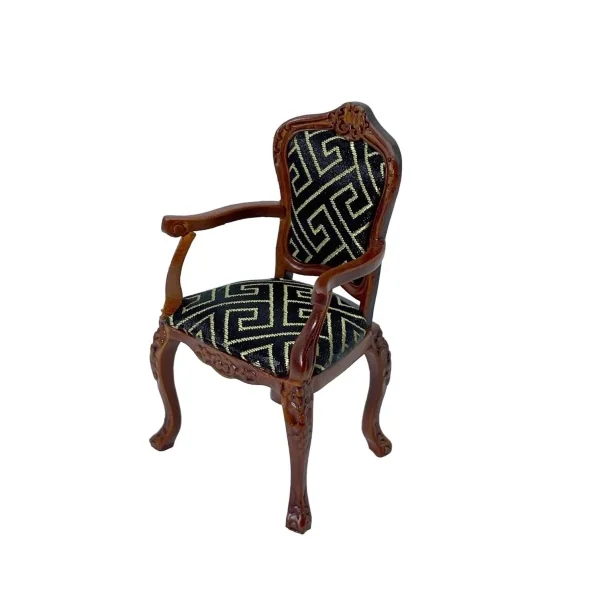 Fauteuil capitonné – Style Victorien