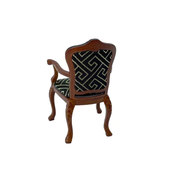 Fauteuil capitonné – Style Victorien