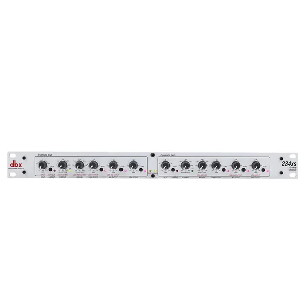 Filtre actif stéréo DBX 234XS 3 voies stéréo 4 voies mono