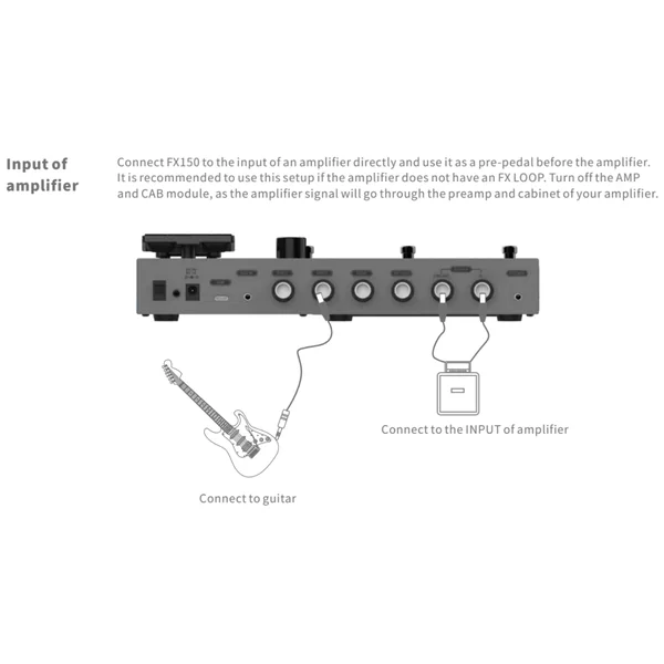 FX150 Guitar Multi Effects - Stardust Gray