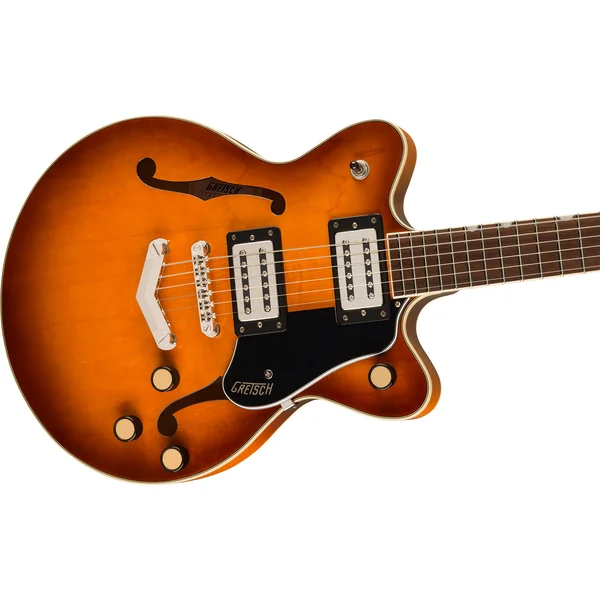 G2655 Streamliner Center Block Jr. Double-Cut With V-Stoptail - abbey ale