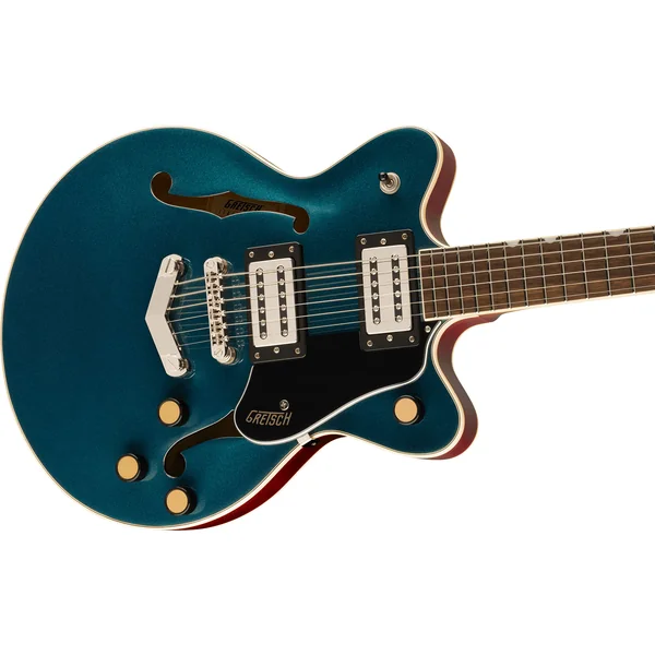 G2655 Streamliner Center Block Jr. Double-Cut With V-Stoptail - midnight sapphire