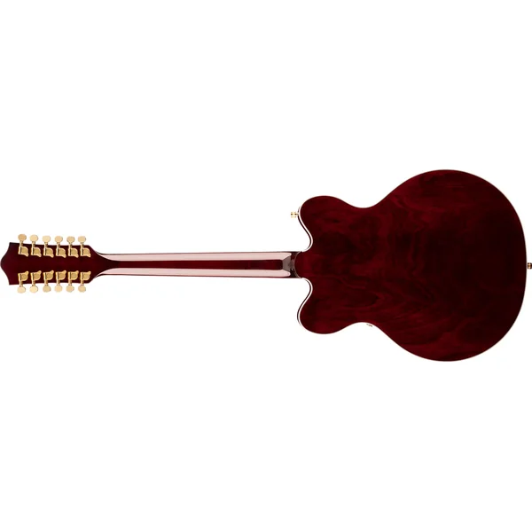 G5422G-12 Electromatic Classic Hollow Body Double-Cut 12-String With Gold Hardware - walnut stain