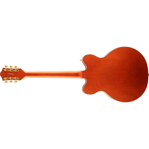 G5422TG Electromatic Classic Hollow Body Double-Cut with Bigsby And Gold Hardware - orange stain