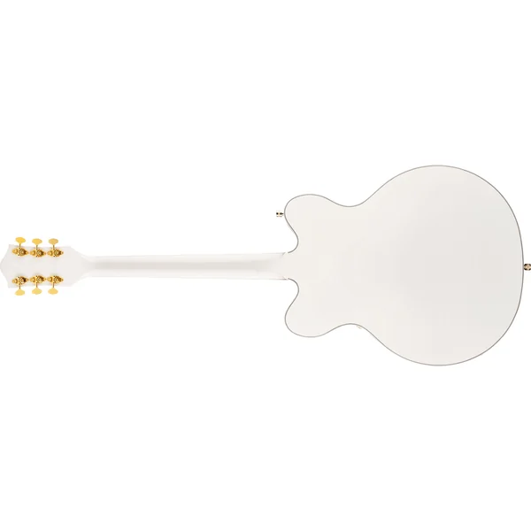 G5422TG Electromatic Classic Hollow Body Double-Cut with Bigsby And Gold Hardware - snowcrest white