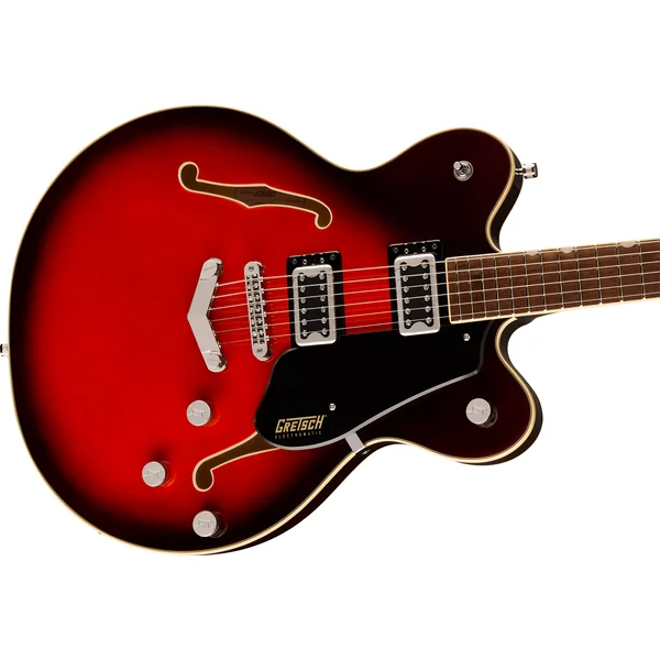 G5622 Electromatic Center Block Double-Cut with V-Stoptail - claret burst